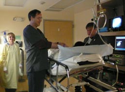 Prepping a Patient